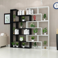 苏宁放心购书柜书架简约现代多功能格子储物柜经济型白色小客厅柜子自由组合新款简约