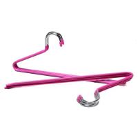 苏宁放心购10只装浸塑防滑L型西裤架专卖店无痕丝巾架衣柜收纳衣架2Z形w 10个新款简约