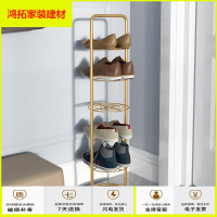 苏宁放心购大理石轻奢简易鞋架家用经济型宿舍防尘鞋柜省空间组装口小鞋架新款简约