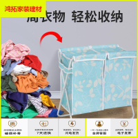 苏宁放心购脏衣服收纳筐可折叠带盖衣服娄箱大号洗衣篮布艺家用脏衣篮子新款简约