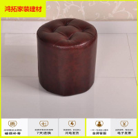 苏宁放心购客厅圆凳子沙发凳换鞋凳大凳搁脚凳实木墩凳皮凳梳妆凳高低凳新款简约