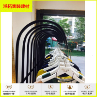 苏宁放心购服装展示架童装婚纱货架高档铁艺复古女装店落地个性服装架挂衣架新款简约