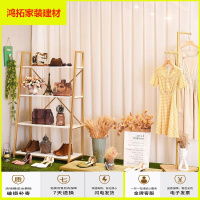 苏宁放心购万坚服装店鞋包架橱窗装饰展示架女装店正挂衣服架子店铺装修新款简约
