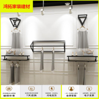 苏宁放心购简约服装店展示架婚纱架多功能挂衣架上墙女装店衣架子服装架货架新款简约