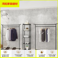 苏宁放心购万坚男装店铺装修货架服装店展示架落地式组合简约铁艺侧挂架层架新款简约