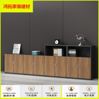 苏宁放心购办公室文件柜矮柜木质储物柜档案资料柜简约板式柜子打印机办公柜新款简约