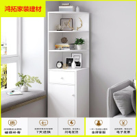 苏宁放心购书架简约落地家用客厅学生创意艺术书柜书架卧室收纳置物架小书架新款简约