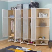 苏宁放心购衣柜卧室简易组装衣橱简约现代柜子经济型收纳衣物家用租房储物柜新款简约