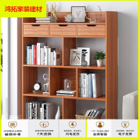 苏宁放心购书柜收纳置物架简易书架落地学生省空间多功能创意展示架子储物柜新款简约