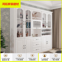 苏宁放心购东彩 欧式餐厅靠墙酒柜多功能客厅柜子展示柜简约现代餐边柜新款简约