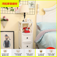 苏宁放心购实木迷你超窄卧室床头柜简约小型夹缝柜床边储物柜20/25/30/35新款简约