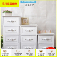 苏宁放心购实木床头柜简约现代创意花储物柜收纳柜家用窄边角柜多功能新款简约