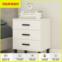 苏宁放心购若妃 床头柜 简约现代免漆卧室收纳小柜子新款简约
