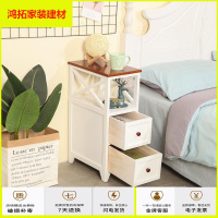 苏宁放心购实木迷你小窄柜客厅夹缝收纳柜20/25/CM边角储物柜斗柜小户型边柜新款简约
