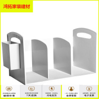 苏宁放心购书立架小学生用书架书夹简易桌上书靠书挡板放书的架子创意ins风桌面收纳书籍收纳盒简约书立盒新款简约