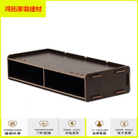 苏宁放心购电脑护颈显示器增高架托架支架木质置物架液晶屏幕底座办公桌收纳新款简约