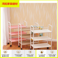 苏宁放心购车院小推车宜家置物架美发工具车发廊手推车可移动新款简约