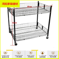 苏宁放心购超市铁网车甩货车超市花车货架服装台折叠售地摊车新款简约