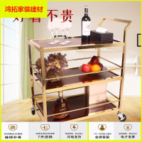 苏宁放心购餐车酒水车餐厅手推送餐车活动小推车茶水车KTV小吃点心新款简约