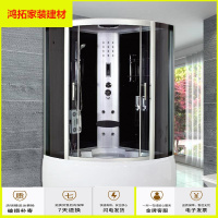 苏宁放心购整体淋浴房洗澡沐浴房带浴缸浴室洗浴间桑拿房钢化玻璃一体式浴室新款简约