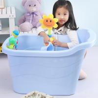 苏宁放心购儿童可坐浴桶家用大号小孩保温保暖泡澡桶中大童洗澡桶超大洗澡盆新款简约