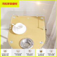 苏宁放心购边几钢化玻璃小茶几简约迷你沙发边柜角几客厅卧室棋牌室烟缸茶几新款简约