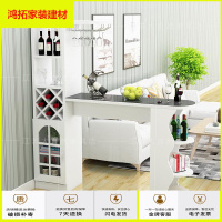 苏宁放心购酒柜吧台家用客厅隔断欧式简约现代玄关厅柜一体多功能小吧台桌新款简约