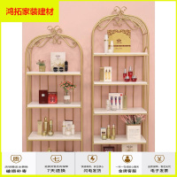 苏宁放心购铁艺鸟笼置物展示台鞋帽包包架创意服装店橱窗展示设计摆设置物架新款简约