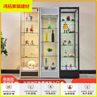 苏宁放心购手办玻璃展示柜透明乐高模型展示柜商家用玻璃柜子产饰品陈列展柜新款简约