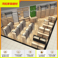 苏宁放心购包包架子展示架店铺创意服装店鞋子精品店货架铁艺包包架格子架新款简约