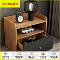 苏宁放心购床头柜边柜边几储物柜现代简约柜子卧室柜抽屉收纳柜置物柜新款简约