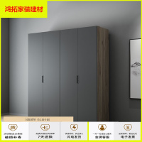 苏宁放心购北欧现代风格四衣柜六简约大衣橱储物柜卧室家具新款简约