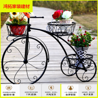 苏宁放心购批发铁艺多层室内外落地式自行车阳台卧室客厅绿萝花盆架子多功能新款简约
