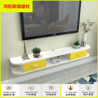 苏宁放心购壁挂式电视柜挂墙创意客厅卧室简易路由器机顶盒架现代简约置物架新款简约