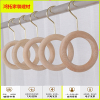 苏宁放心购服装店大小号S钩围巾丝巾架带磁铁仿古木纹圆环圈圈个性挂钩勾子新款简约