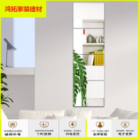 苏宁放心购简约全身镜穿衣镜试衣镜贴墙无框组合镜子寝室宿舍衣柜舞蹈镜壁挂新款简约