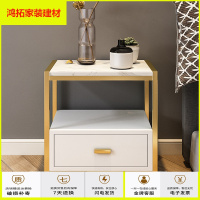 苏宁放心购卧室床头柜简约现代沙发边几储物柜床边柜北欧式收纳柜置物架新款简约