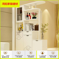 苏宁放心购酒柜隔断柜客厅玄关柜现代简约厅柜餐厅玻璃小酒柜玄关欧式家用新款简约