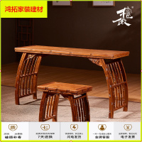 苏宁放心购新中式红木琴桌实木家具古琴桌凳刺猬紫檀古筝矮架非洲花梨木琴台新款简约
