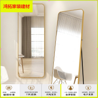 苏宁放心购穿衣镜全身镜落地镜家用壁挂试衣镜女生卧室少女立体镜子贴墙网红新款简约