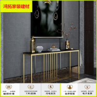 苏宁放心购北欧风玄关桌子靠墙现代简约轻奢家具玄关柜铁艺小条几墙边条案新款简约