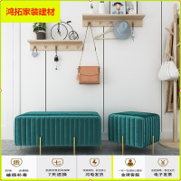 苏宁放心购北欧口换鞋凳家用床尾凳网红客厅小沙发凳子穿鞋试衣间轻奢长凳新款简约