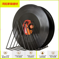 苏宁放心购专辑展示架唱片碟片CD架北欧风书架大容量收纳盒DVD桌面置物架新款简约