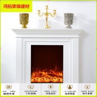 苏宁放心购欧式壁炉装饰柜定制电壁炉芯仿真火壁炉背景墙美式壁炉取暖器家用新款简约