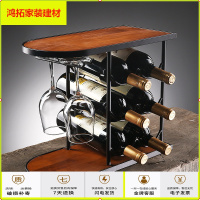 苏宁放心购家用红酒架摆件瓶架葡萄酒红酒杯挂杯架欧式高脚杯酒柜倒挂展示架新款简约