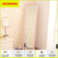 苏宁放心购实木欧式穿衣镜试衣镜服装镜全身镜落地镜壁挂镜破碎补发新款简约