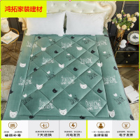 苏宁放心购床垫加厚床褥子1.5米1.8单人学生宿舍折叠双人家用垫背榻榻米地铺新款简约