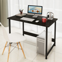 台式电脑桌笔记本桌钢木书桌板式简约学习桌办公桌子长60宽35厘米白柳木