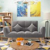 懒人沙椅休闲卧室双人可拆洗折叠沙床小户型客厅沙椅