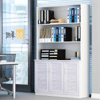 精品办公落地文件柜玻璃资料展示柜书籍储藏柜文档置物架书柜